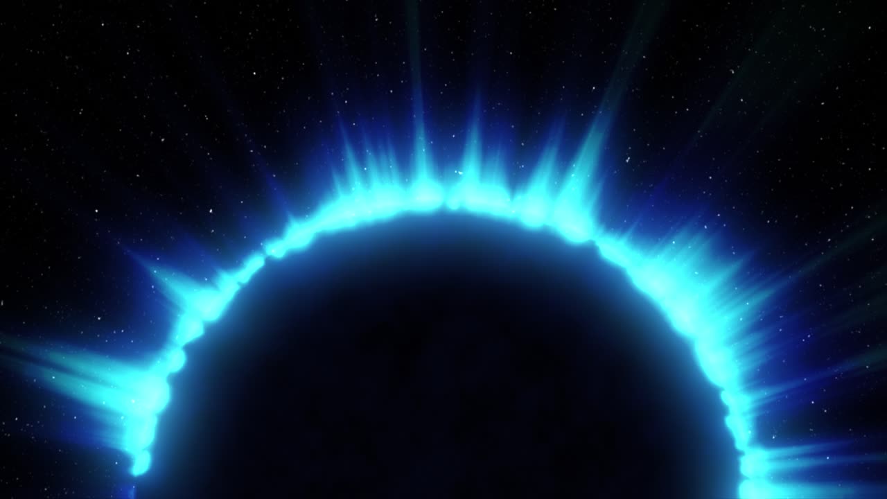 anillo cósmico abstracto