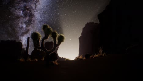 the milky way above the utah desert, usa