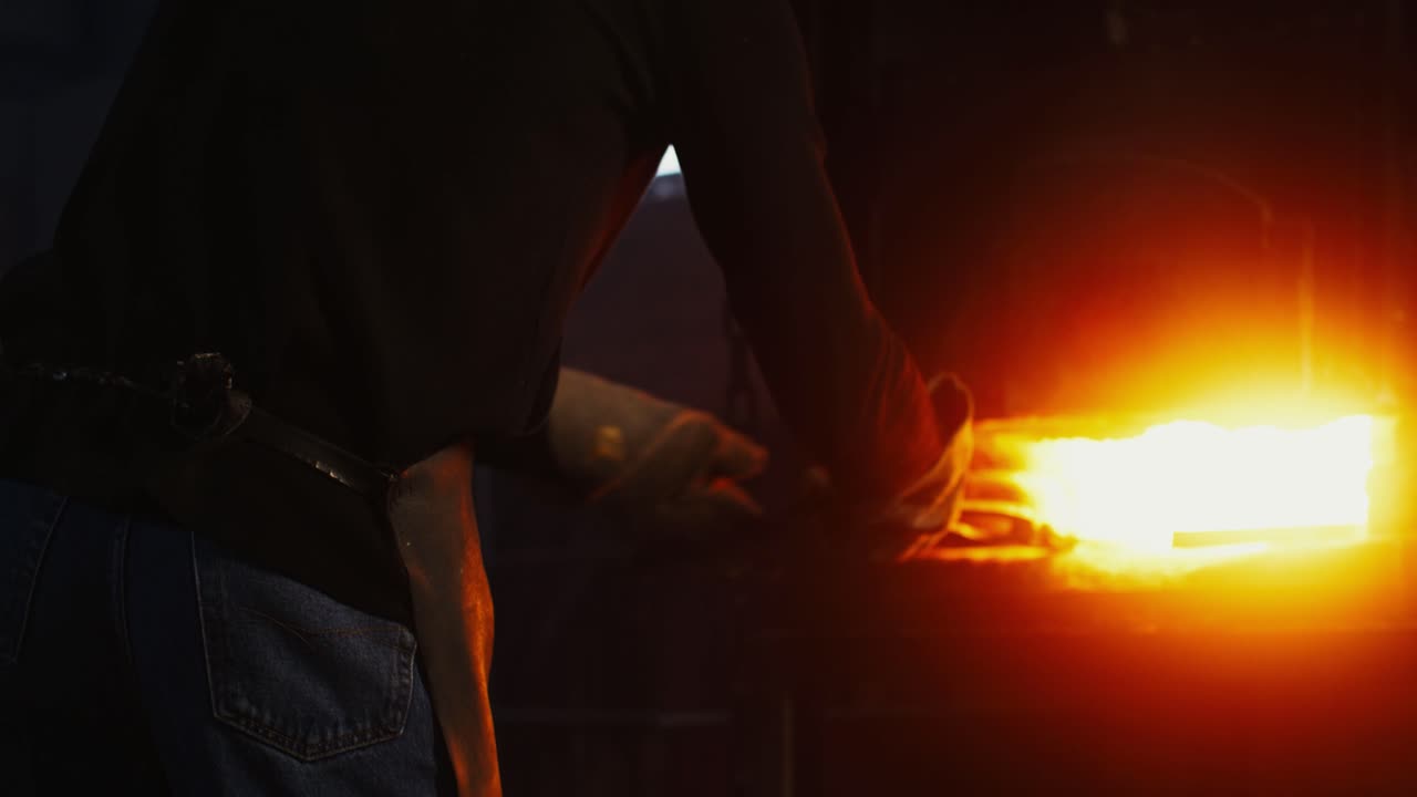 herrero en el trabajo