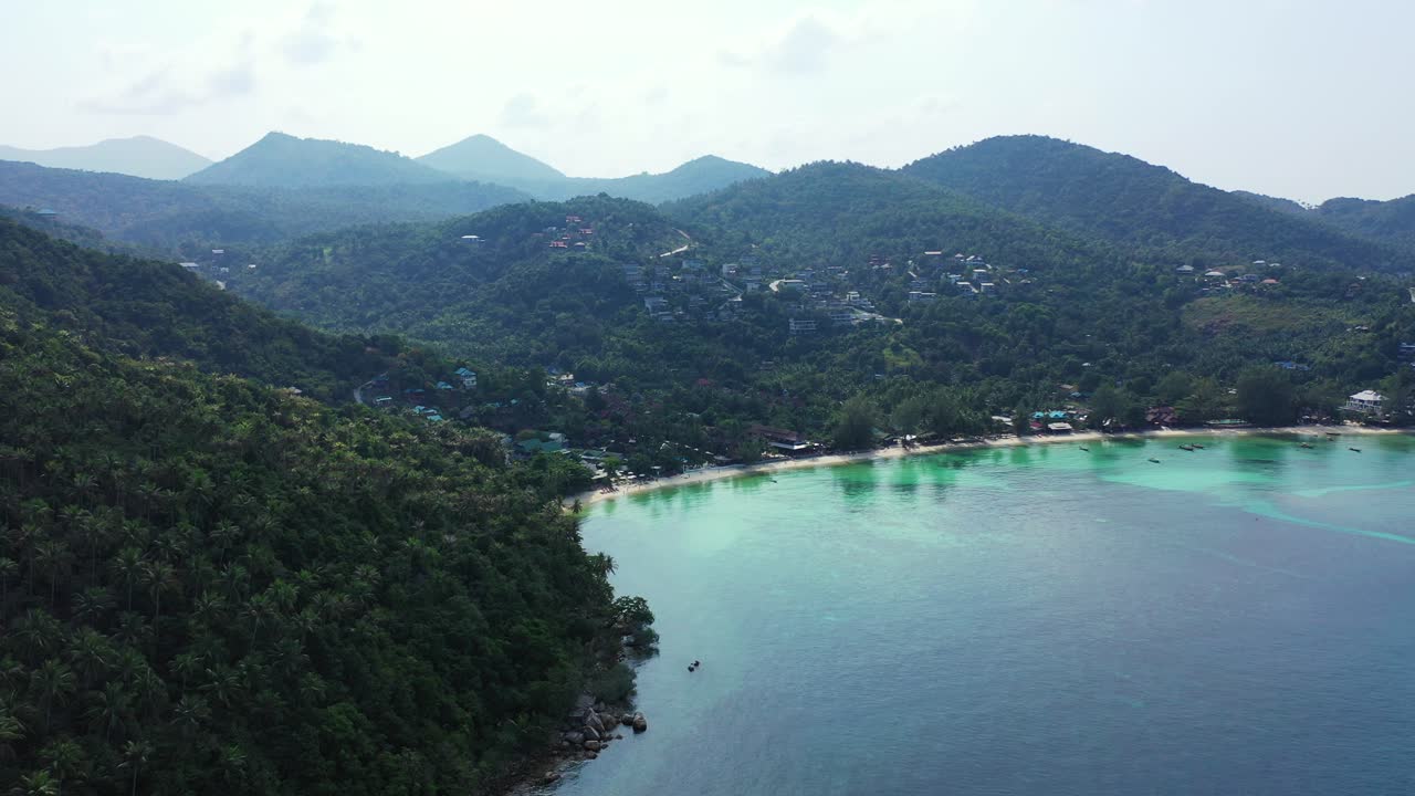 isola tropicale, baia marina e laguna