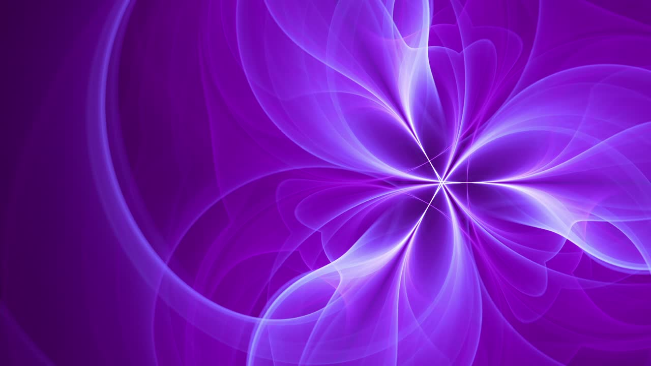 pulso de energía de floración radiante - fondo abstracto de espirales fractales en bucle sin fisuras, fusión espiritual meditativa relajante, mandala de caleidoscopio intrincado, geometría de imaginación colorida sagrada