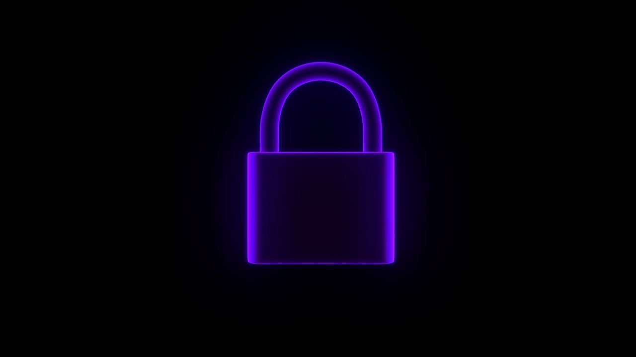 cerradura holograma desbloqueo llave de bloqueo seguridad protección de seguridad hackear contraseña 4k