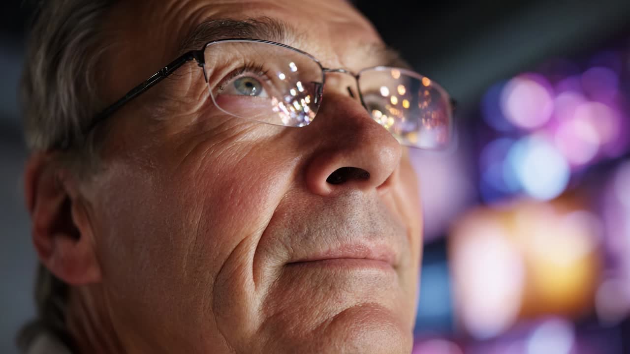 A Thoughtful Individual Gazes Upward in Contemplation: Captured Moments of Reflection Highlighting Introspection and Depth with Emphasis on Facial Expressions and Background Ambiance