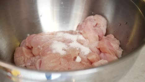 pollo sazonado para cocinar