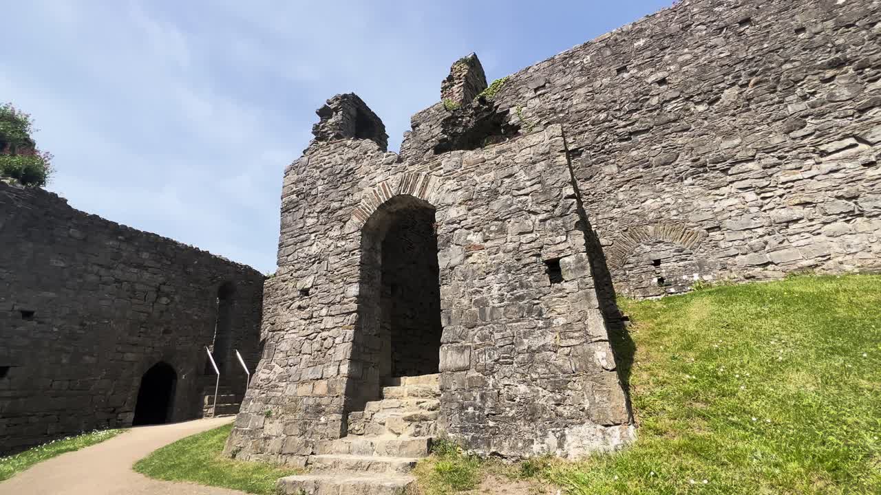 South Wales Swansea Oystermouth Castle Entry