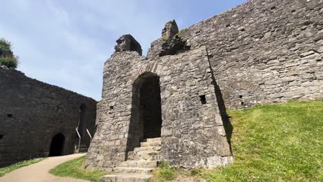 south wales swansea oystermouth castle entry