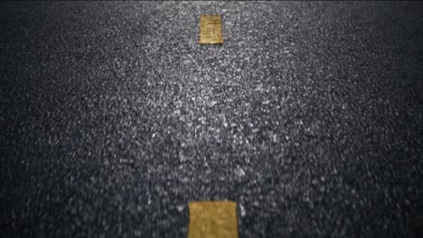 the car goes on the night road. looped animation  in ultra hd 4k.