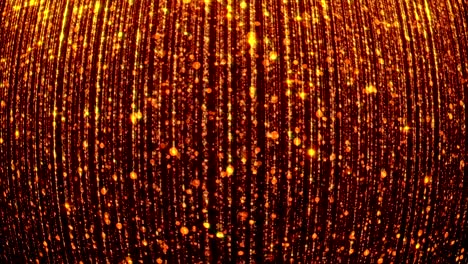 abstract falling bright particles. glamorous rain for background. looped