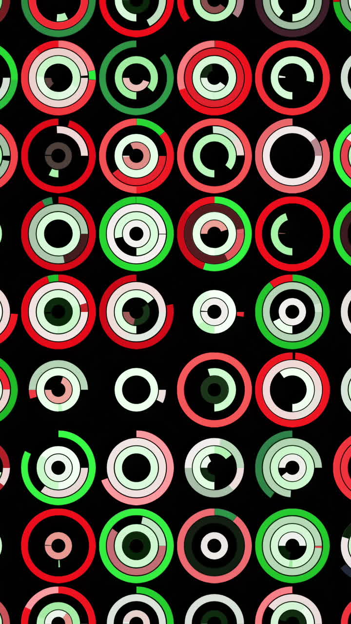 patrón circular abstracto