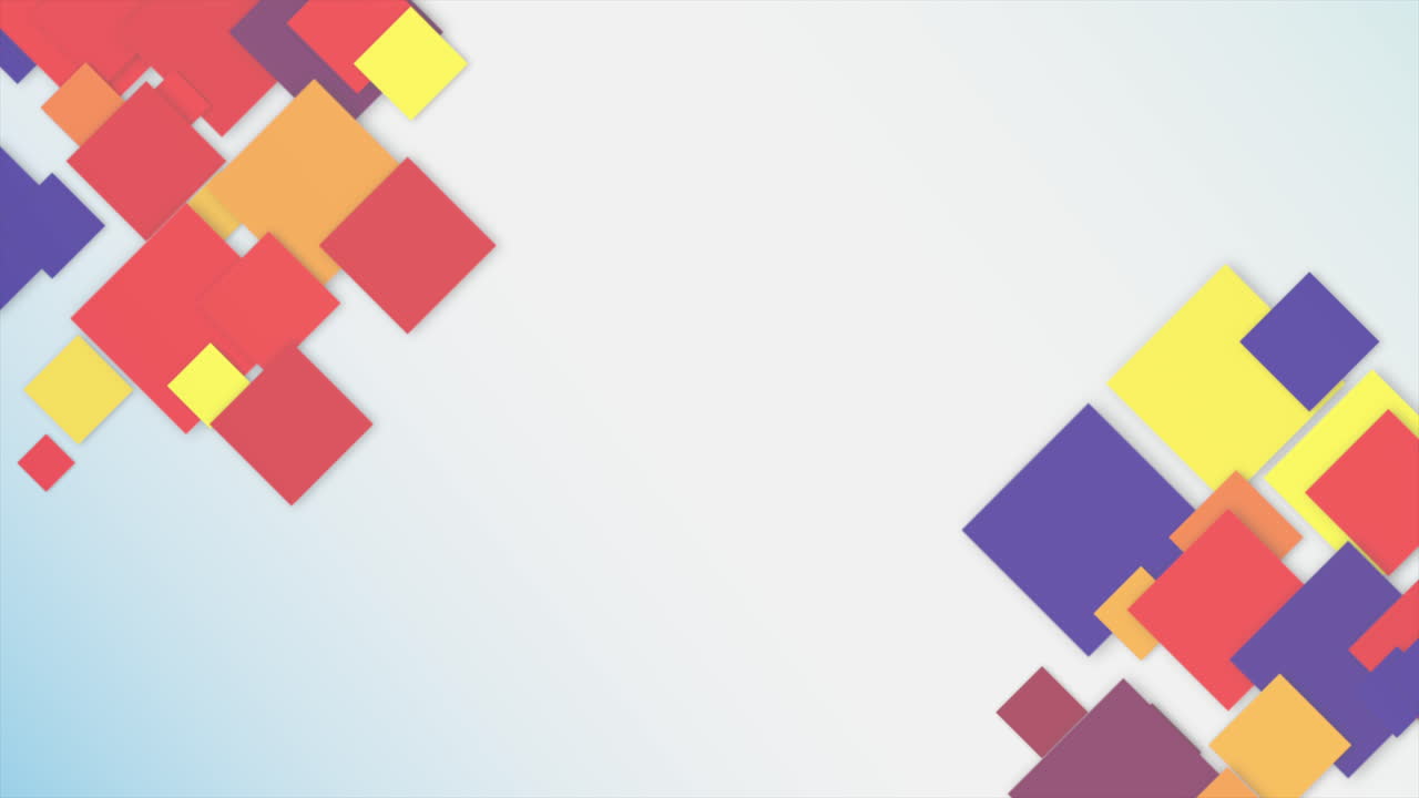 patrón de cuadrados del arco iris