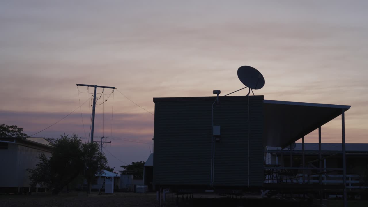 Remote homestead farm rural location in North Queensland Australia outback