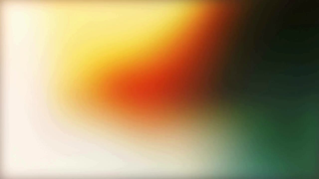 Fughe di luce astratte e sfumature di colore cangianti