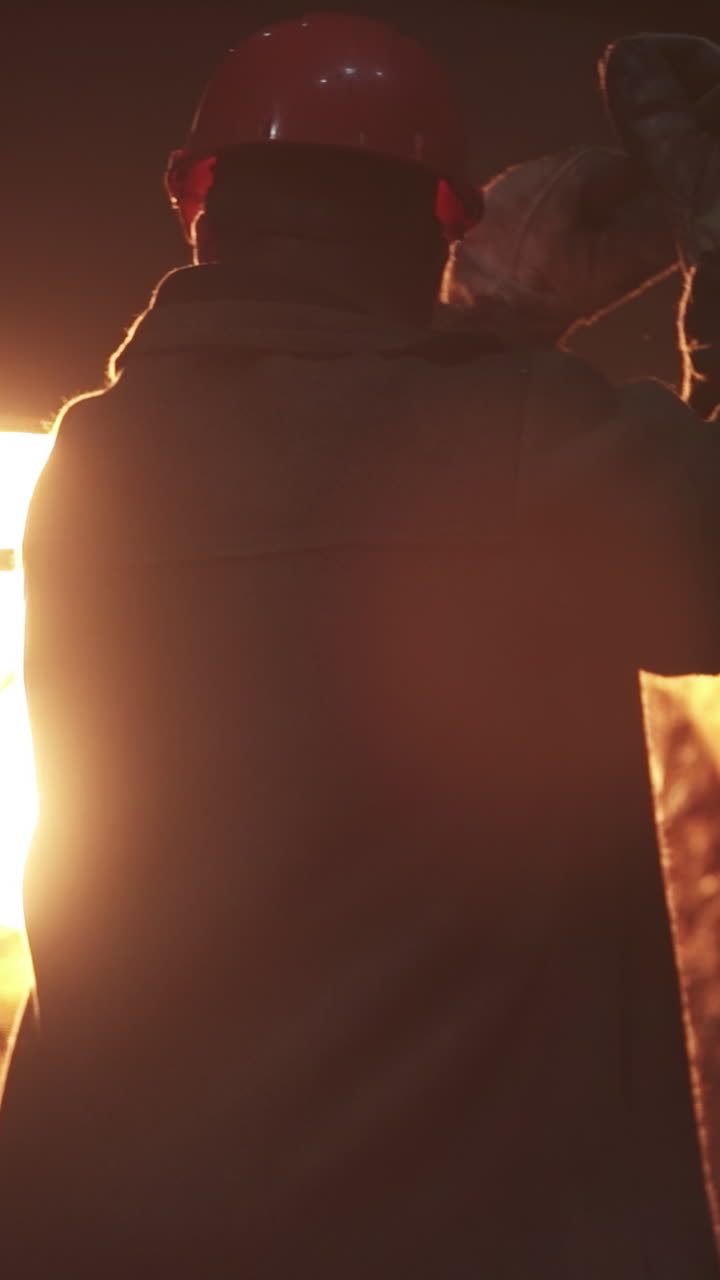 trabajador en una fábrica