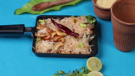 semiya upma or vermicelli uppuma or uppittu is a popular breakfast menu from south india