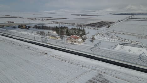 Pueblo-De-La-Estación-De-Tren