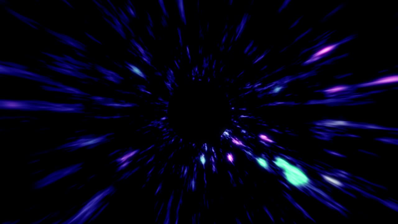 Moving through the star field at high speed