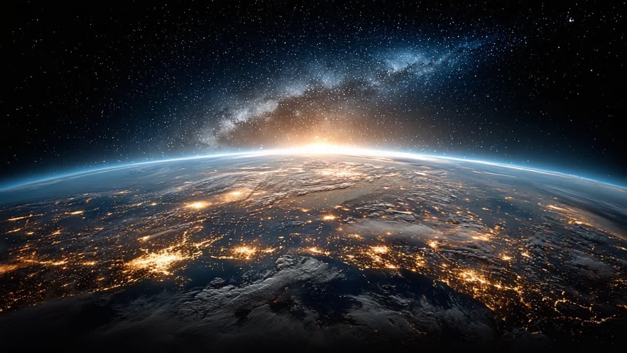 A Stunning View of Earth from Space: Capturing the Beauty of Our Planet ...