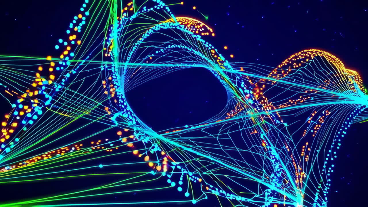 Abstract Neon Network