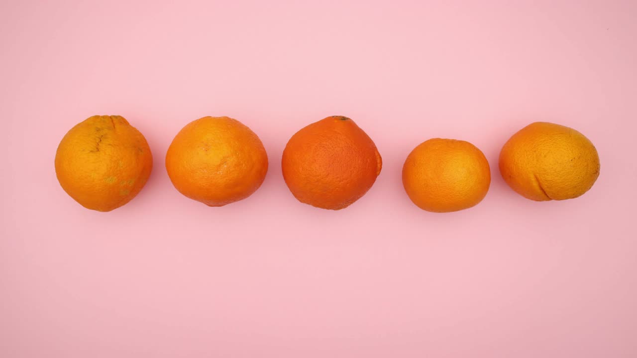 paso naranja - video de movimiento de parada