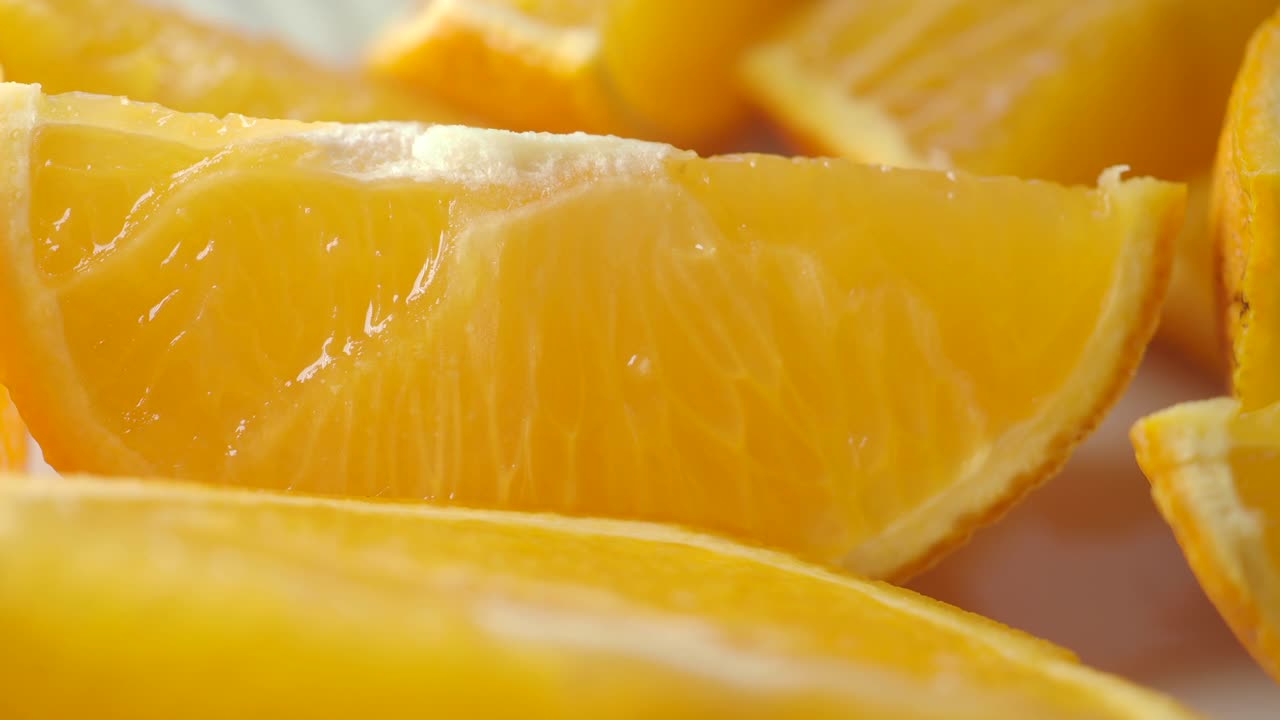 Close-up of Orange Segments