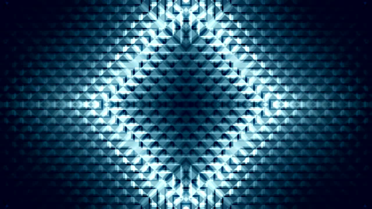 Futuristic Blue Background Loop Animation
