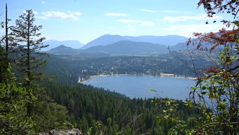 blissful blind bay: a timelapse journey through nature's splendor by shuswap lake