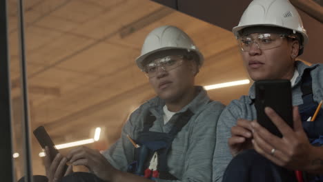 portrait of female construction worker