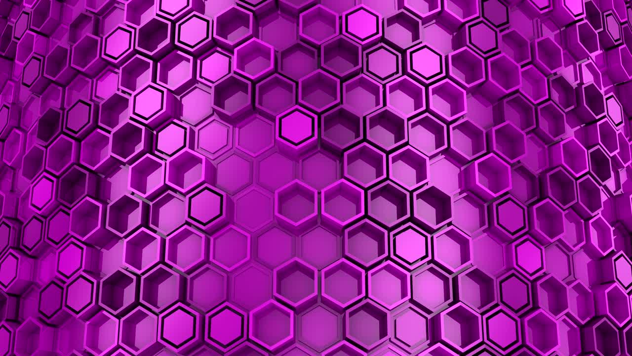 el fondo de los hexágonos