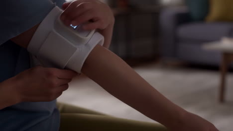 using a blood pressure monitor