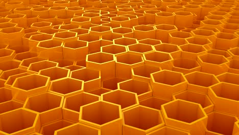 el fondo de los hexágonos