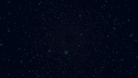 Vibrant-array-of-floating-circles-in-a-dark-space