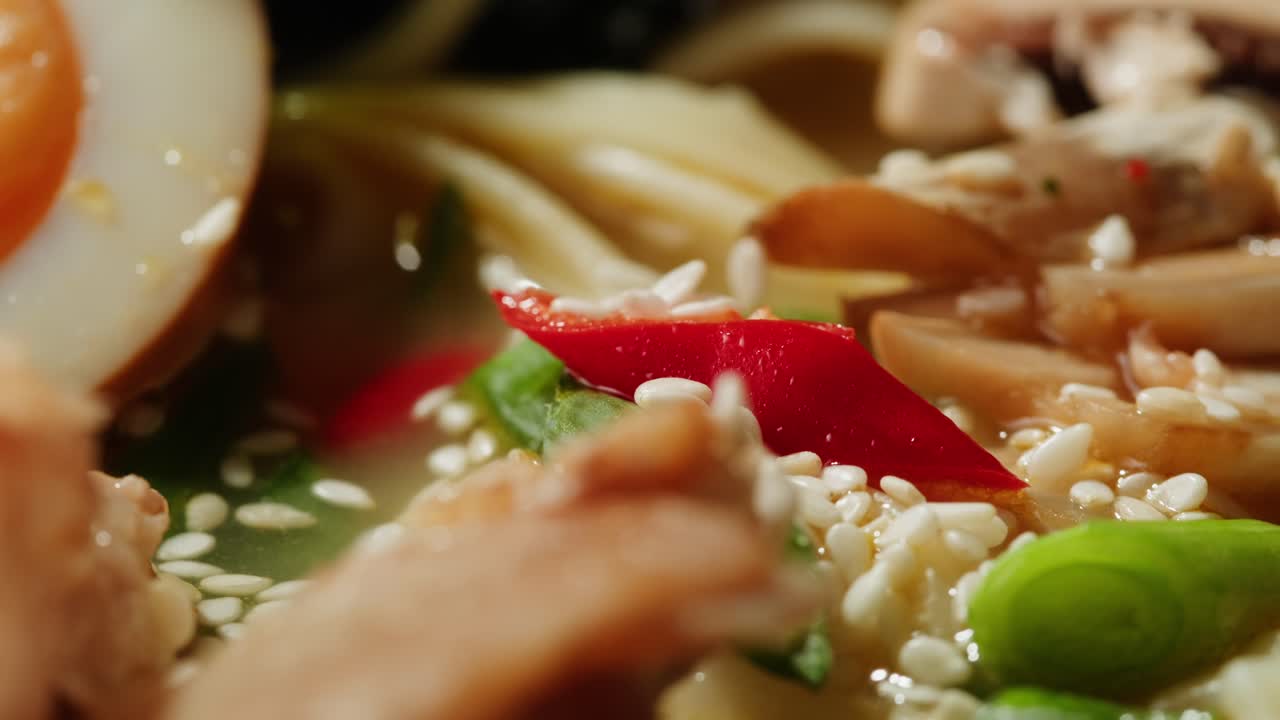 맛있는 라멘 그의 클로즈업