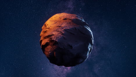 planet in the outer space, 3d rendering.