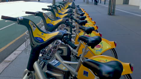 brisbane city cycle ride-share bikes