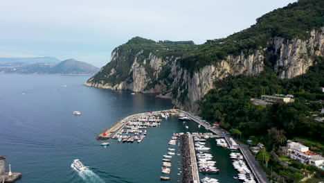 hermoso paisaje de capri, italia