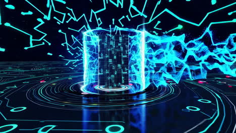 high-tech data processing system