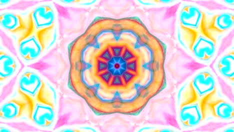 abstract colorful kaleidoscope background movement