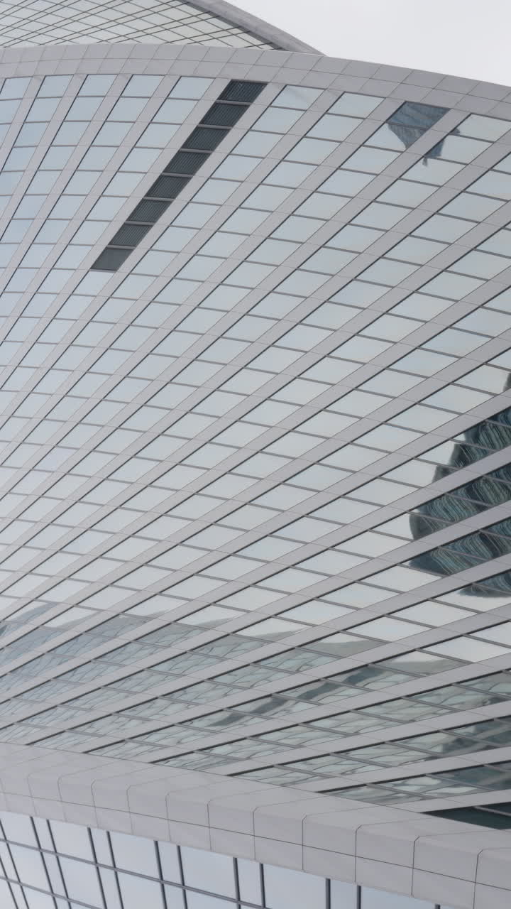 Modern Skyscraper Facade Detail