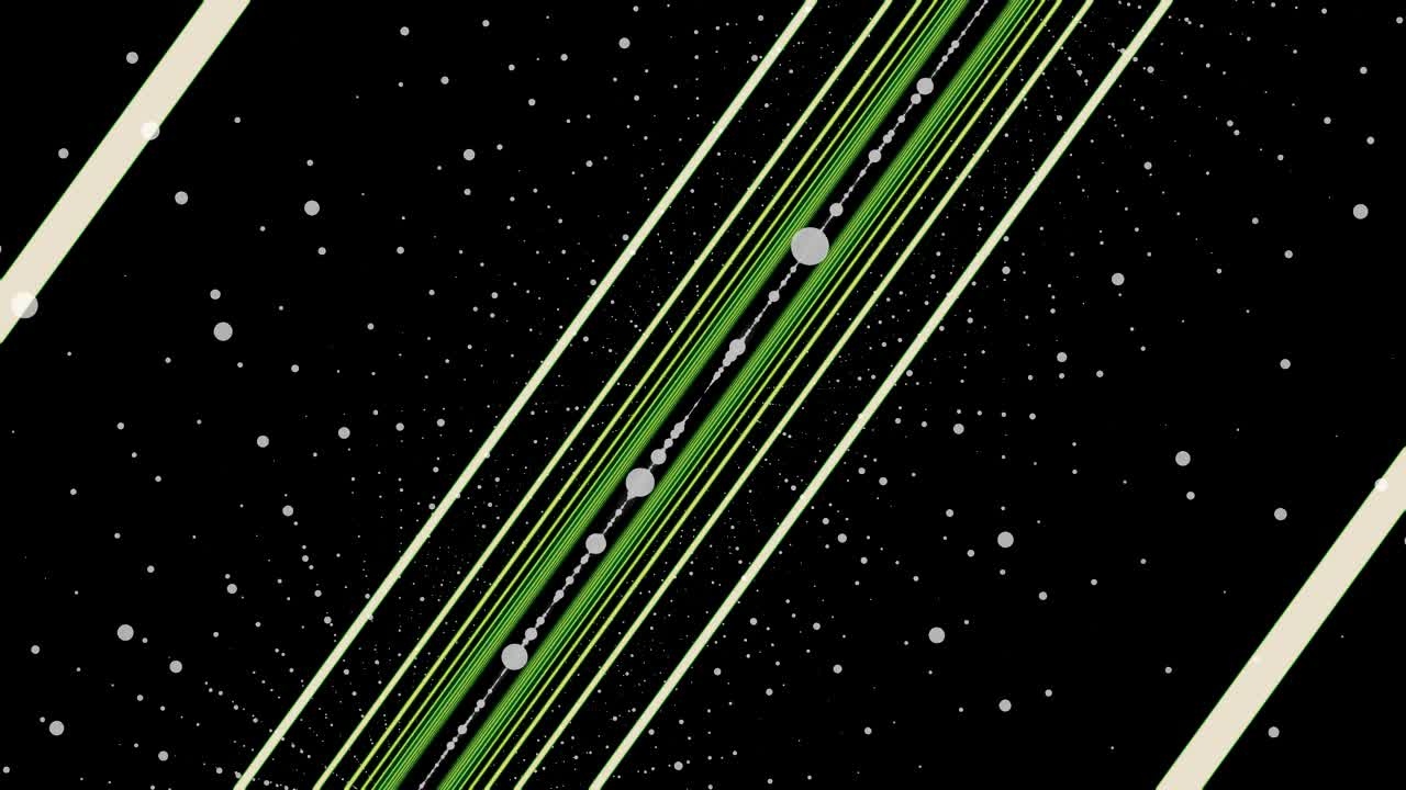 추상적인 기하학적 선과 점 배경