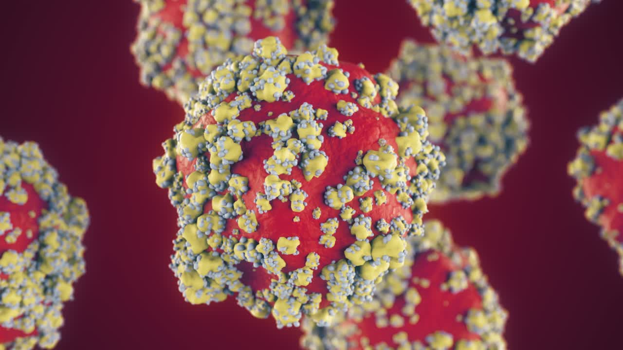 иллюстрация вирусного микроба