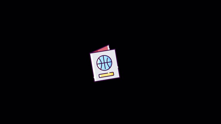 Passport Icon animation