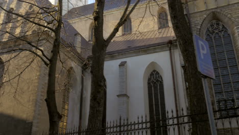 st olaf church in the historical centre of tallinn