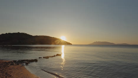 beautiful beach and coast greece