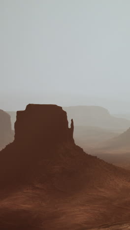 monument valley at sunset