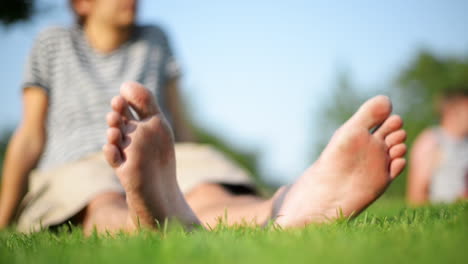 Man-feet-barefoot