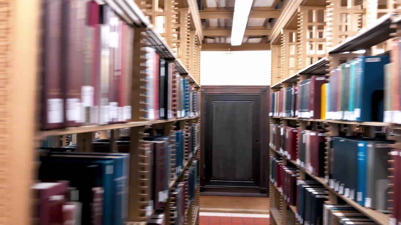 ciudad de nueva york - diciembre de 2018: vista interior de la biblioteca pública de la ciudad de nueva york