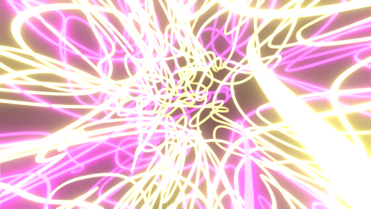 efectos de neón soñadores y coloridos, fondo de bucle infinito o sin costuras.