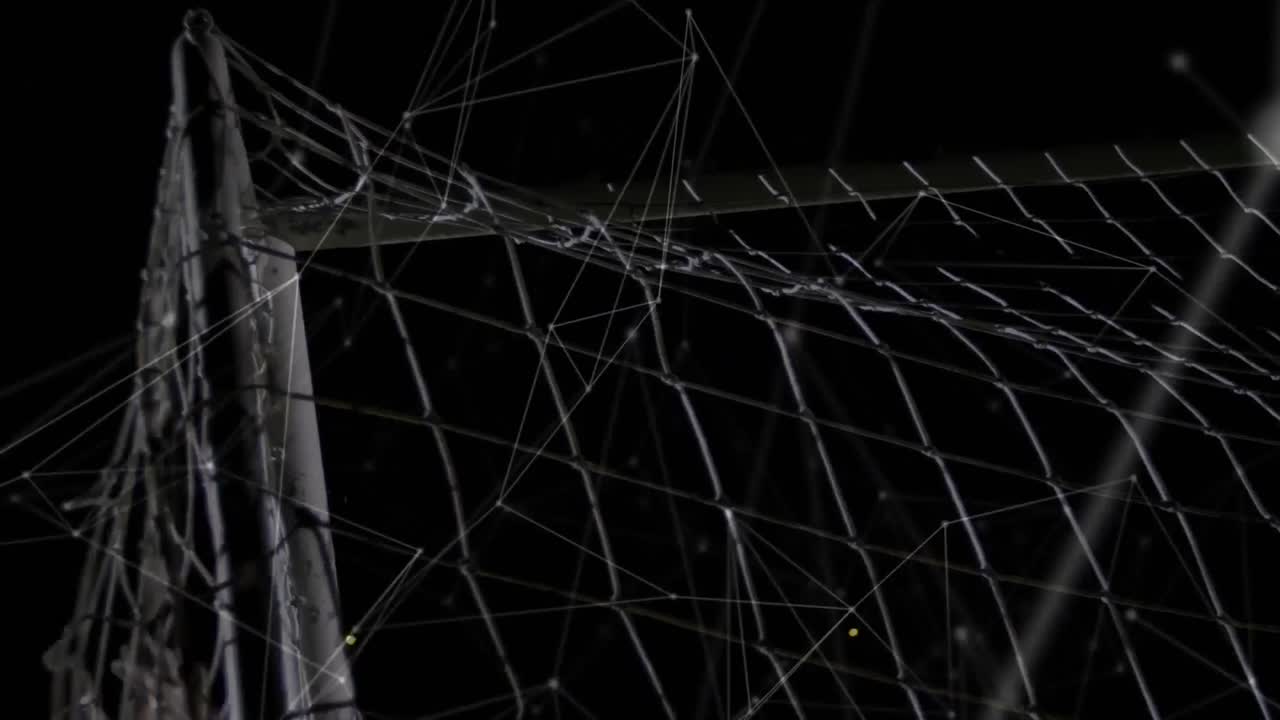 Network connected points with goal ball