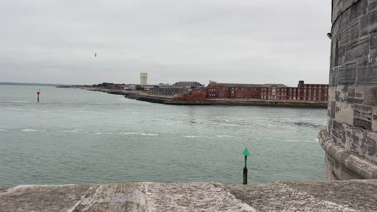 Cloudy Day at the Port