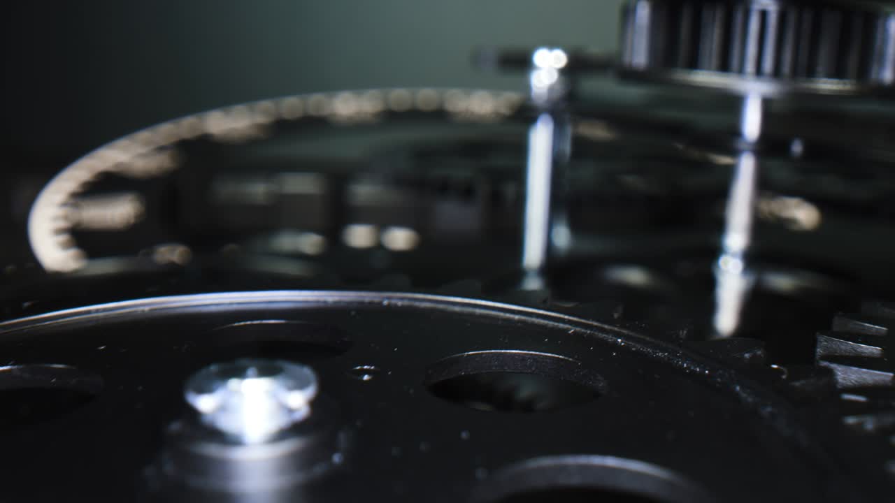 레트로 그룬지 산업 기계 시계 기어